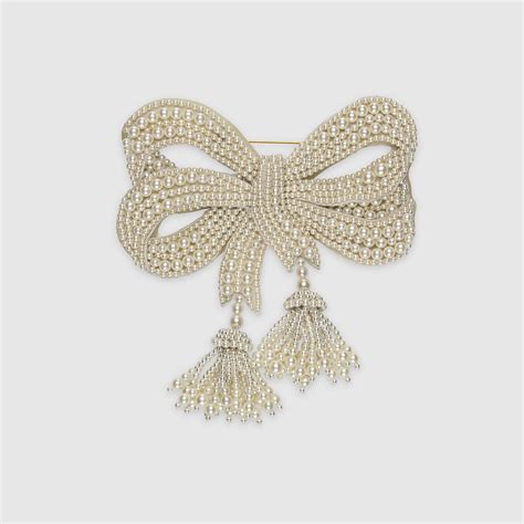 bow brooch gucci